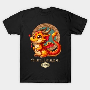 Chinese new year of the dragon 2024 T-Shirt